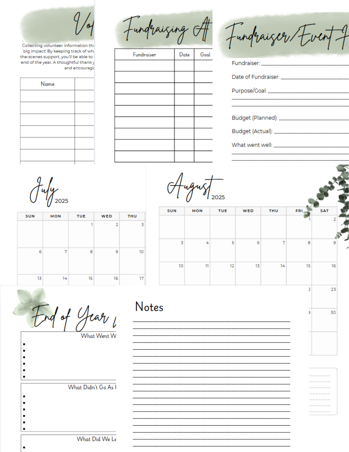 2025-26 Planner