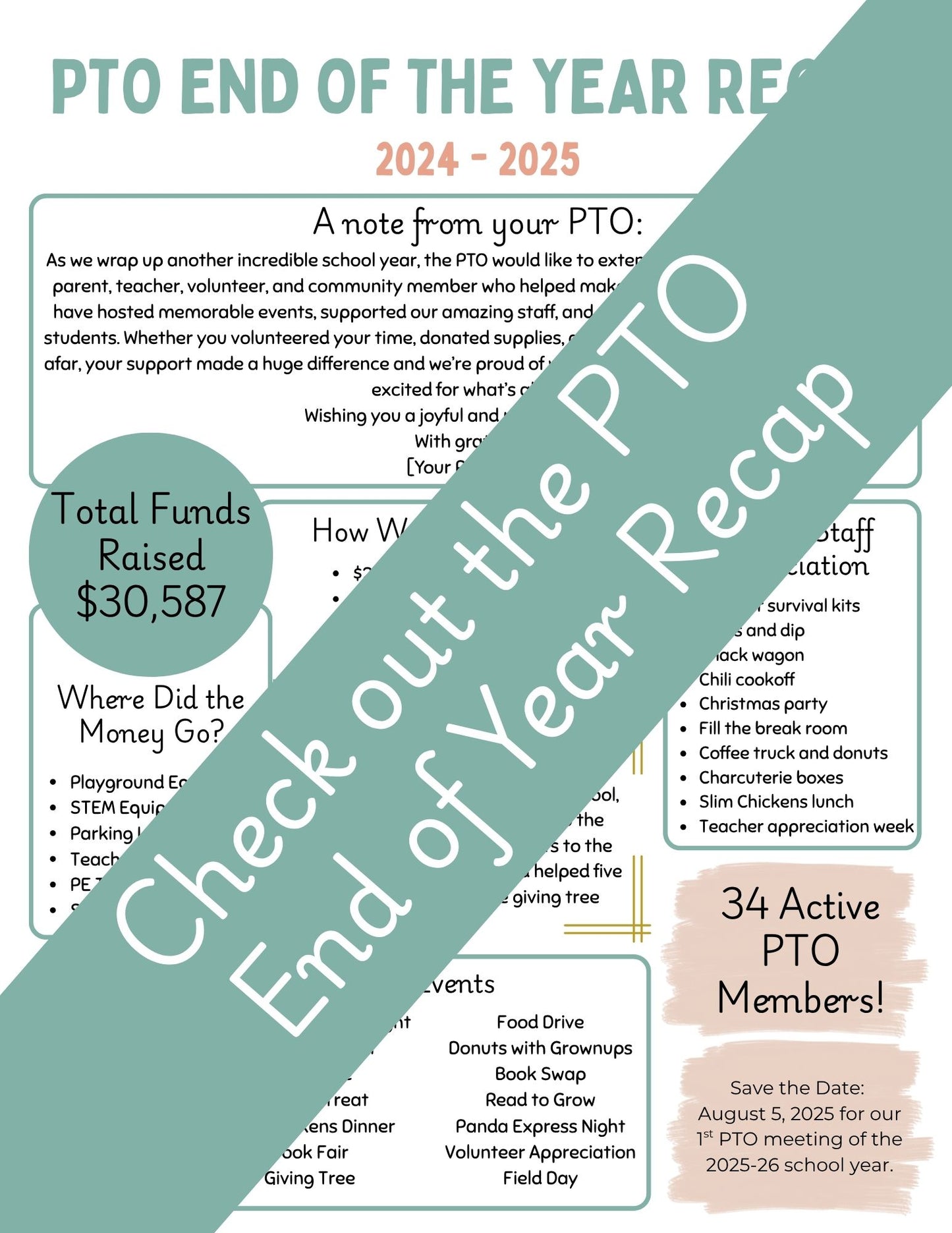 PTO End of Year Recap
