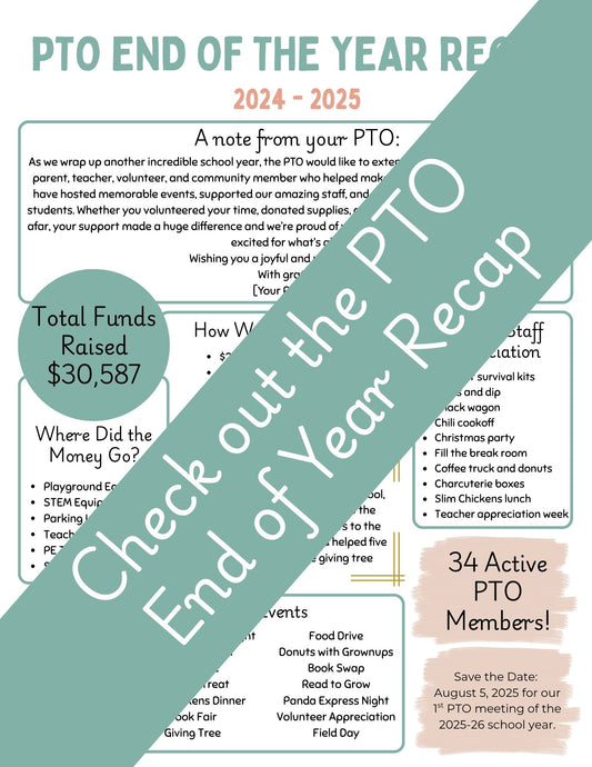 PTO End of Year Recap